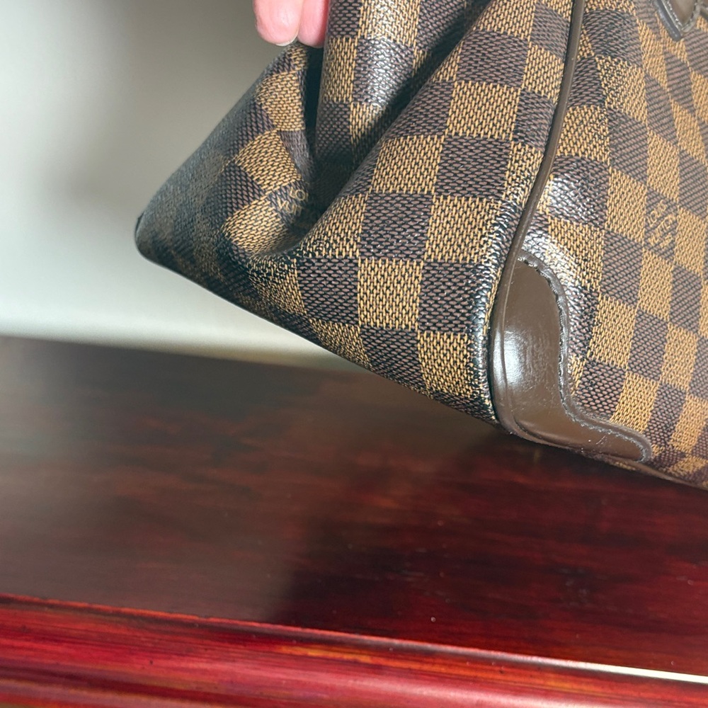 Louis Vuitton Damier Dark Brown Ebene Satchel EUC - Picture 4 of 15
